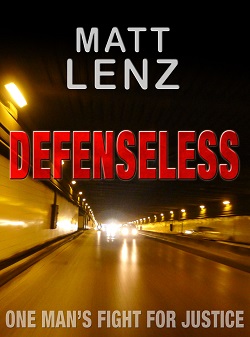 book cover of Defenseless by Matt Lenz